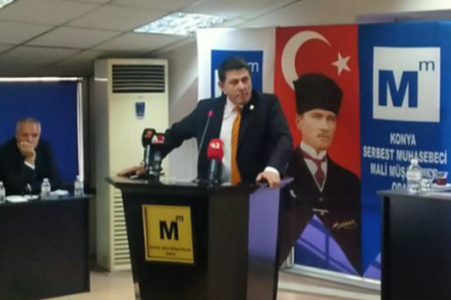 Konya SMMO seçimlerinde gergin anlar